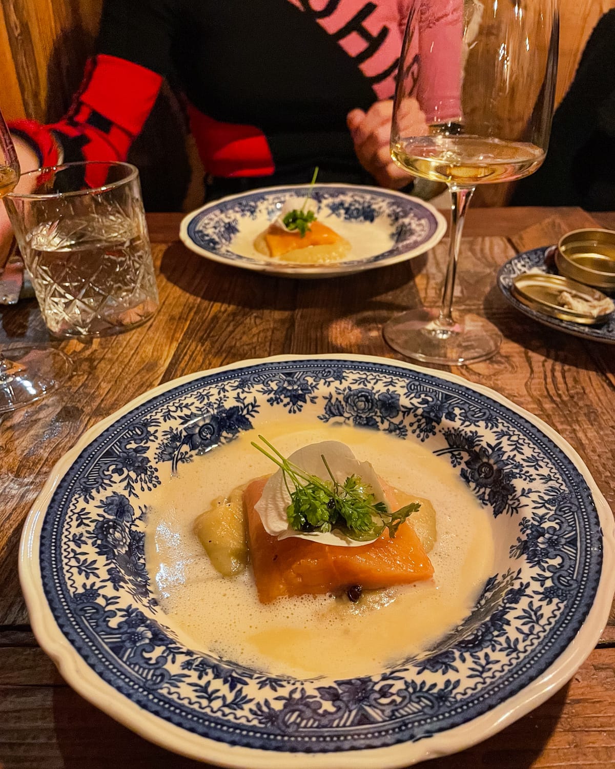 Fish dish at Brasserie Uno