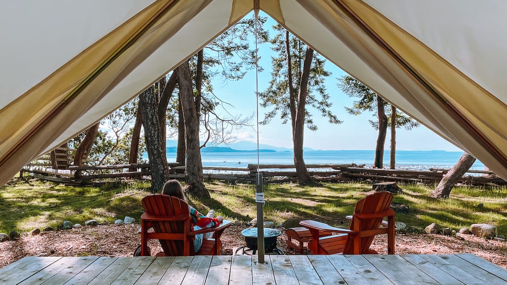 Hornby Island Glamping - Fossil Beach Farm Review